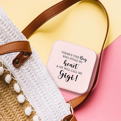 JRTW Travel Jewelry Case Cousin Gifts, Earrings Jewelry Box for Rings Necklaces, Cousin Birthday Gifts for Teen Girls, Travel Jewelry Organizer, Jewelry Case for Traveling Graduation Gifts for Girls in Saudi Arabia