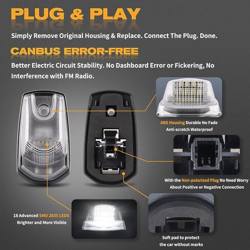 POPMOTORZ 5 قطع بيضاء LED أضواء سقف الكابينة سقف علوي أضواء التخليص مصابيح علامة الكابينة لعام 2017 2018 2019 2020 2021 2022 2023 2024 Ford F250 F350 F450 F550 Super Duty LED أضواء تشغيل السقف in Kuwait