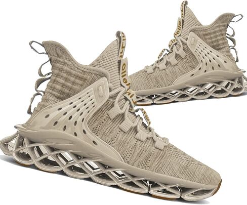 Hello MrLin Men's Running Shoes Non Slip Athletic Tennis Walking Blade Type Sneakers Hip Hop in Saudi Arabia