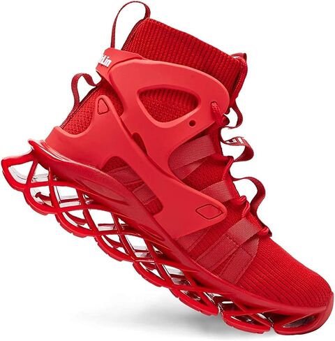 Hello MrLin Men's Running Shoes Non Slip Athletic Tennis Walking Blade Type Sneakers Hip Hop in Saudi Arabia