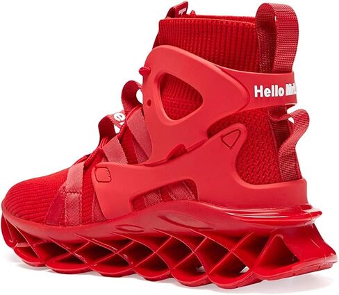 Hello MrLin Men's Running Shoes Non Slip Athletic Tennis Walking Blade Type Sneakers Hip Hop in Saudi Arabia