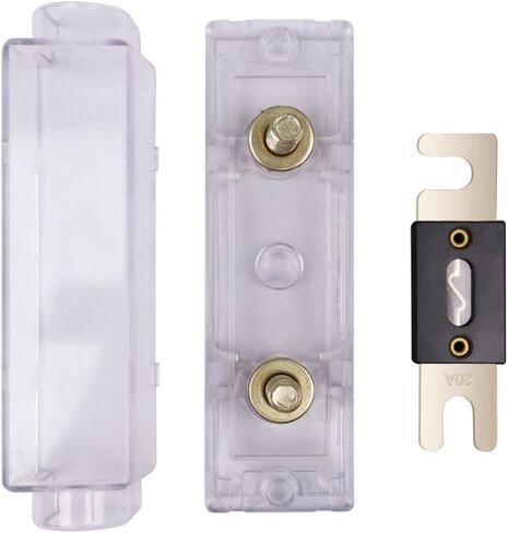 مجموعة Renogy مع حامل + فيوز 80A ANL (مجموعة فيوز 80A ANL مع فيوز) in Kuwait