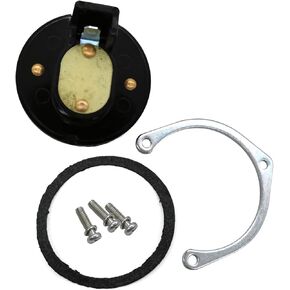 18-7665 70125A-1 Marine Electric Choke Thermostat Compatible with 2 Barrel Mercruiser MerCarb 4.3L V-8 Engine Carburetor (Mercruiser MerCarb 4.3L)