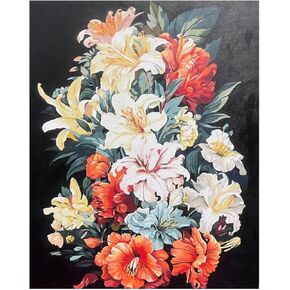 LETEYO Paint by Numbers Kit for Adults Oil Painting Kit Swing Girl for Beginners 16" W x 20" L Without Frame DIY Easy Acrylic Paint by Numbers Arts Crafts for Wall Decor