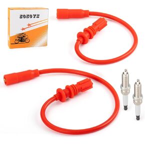 Spark Plug Wire Cap with Spark Plug for Polaris Scrambler Sportsman 850 2012-2024