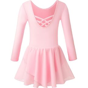 Ballet Leotards for Girls Ballet Dance Dresses Criss-Cross Back Dance Leotards Girls Ballerina Dance Outfits