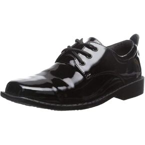 Boys Patent Leather Formal Derby Oxford Dress Shoes
