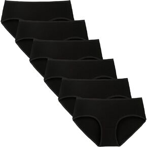 INNERSY Girls Cotton Underwear Teen Comfortable Panties Size 8-16 Briefs 6 Pack in Kuwait