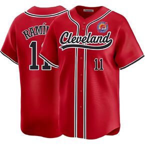 Custom Mens/Youth Cleveland Seattle Baseball Stitched T-Shirt for Sports Fan