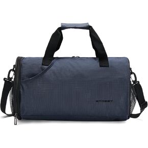 Small Sports Gym Bag Workout Lightweight Duffel Bags for Men and Women Black X-Small
