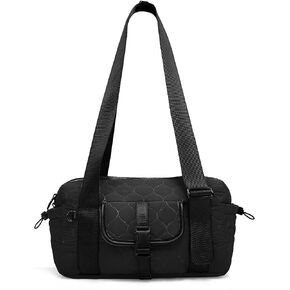 Mini gym bag for Women Waterproof Travel Duffle Bag Tote bag with Wet Compartments Small Workout Sport Bag for Girls (Pink)