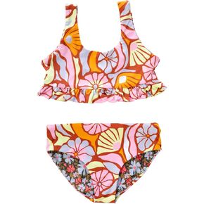 Maaji Girls Bikini Set, Orange, 6 US