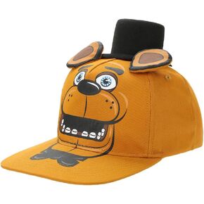 Bioworld Five Nights at Freddy’s Bug Face Freddy Youth Brown Snapback Hat