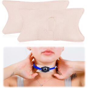 2 Pack Trach Pads for Adaptive Surgical Tracheostomy Pad Trach Tube Cover Tracheostomy Supplies Reusable