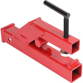 HECASA Clamp On Trailer Hitch 2" Ball Tractor Mount Receiver Hitch Mount Adapter Compatible with Deere Bobcat Tractor Bucket
