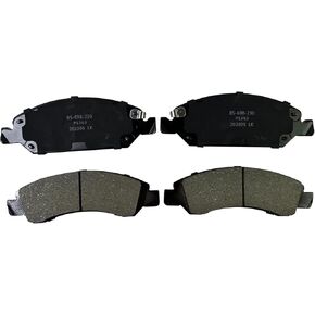 Front Ceramic Brake Pads for Select Cadillac Escalade, XTS; Chevy Avalanche, Silverado 1500, Suburban, Tahoe; GMC Savana, Sierra 1500, Yukon XL(Repalces POWER STOP 17-1363 BOSCH BE1363H)
