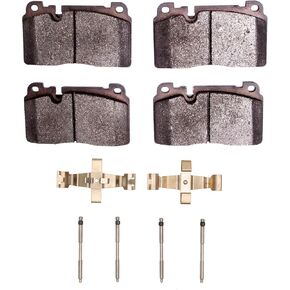 Dynamic Friction Company 5000 Euro Ceramic Brake Pads and Hardware Kit