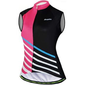 Aogda Sleeveless Cycling Jerseys Women Bike Tops Team Biking Shirts Bicycle Vests Clothing