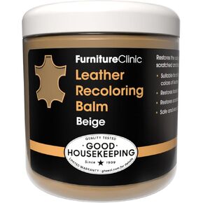 The Original Leather Recoloring Balm by Furniture Clinic - 16 Colors - Leather Repair Kit for Furniture - Restore Couches, Car Seats & More - Leather Dye for Scratched and Faded Leather (Dark Brown) in Kuwait