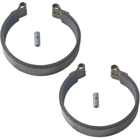 (2 Pack) Go Kart Mini Bike 4.5" Brake Band Go Kart Brake Kit 4 1/2" for Go-Cart ATV Mini bike Brake Drum