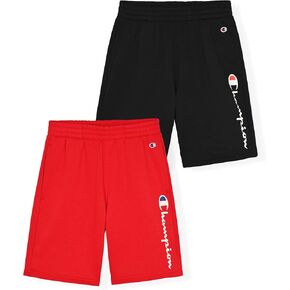 Champion Boys Shorts 2 Pack Athletic Fleece Short for Boys