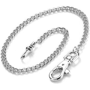 BOSHIYA Pocket Watch Albert Vest Chain Vintage Metal Alloy Pocket Vest Chain