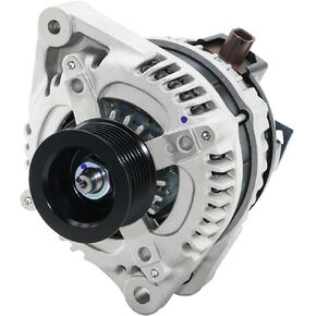 Alternator Replacement New 11390N for 2.4L Honda Accord 2008 2009 2010 2011 2012, Acura TSX 2009 2010 2011 2012 2013 2014: 130A, 12V, CW, 7-Groove Pulley, 11390, 1042105890, 12870