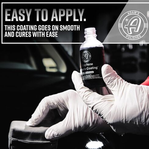 Adam's Polishes UV Graphene Ceramic Coating - 10H Ceramic Coating for Cars W/UV Glow Technology | 7+ Years of Protection | Apply After Car Wash Clay Bar Car Buffer Polisher | Boat RV Motorcycle in Saudi Arabia