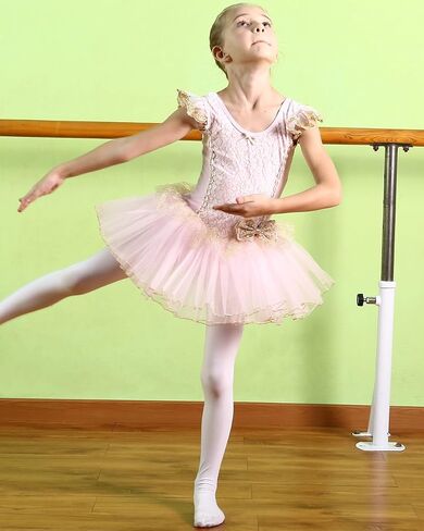 Leotards for Girls Ballet Dance Tutu Skirted Princess Dress 3-8 Years in Saudi Arabia