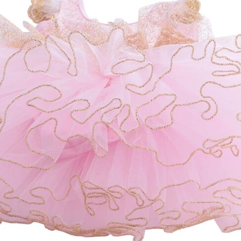Leotards for Girls Ballet Dance Tutu Skirted Princess Dress 3-8 Years in Saudi Arabia