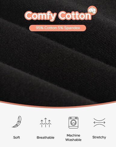 INNERSY Girls Cotton Underwear Teen Comfortable Panties Size 8-16 Briefs 6 Pack in Kuwait