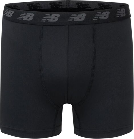 New Balance Boys' 3.5" Underwear, Performance Boxer Briefs (4 Pack) in Kuwait