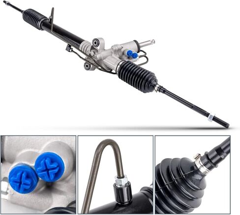 Power Steering Rack and Pinion Assembly Replacement for 1993-2002 Corolla 1993-2002 Prizm, Complete Steering Rack and Pinion System Replace 26-1963 45503-19215 4425002010 4425002020 in Kuwait