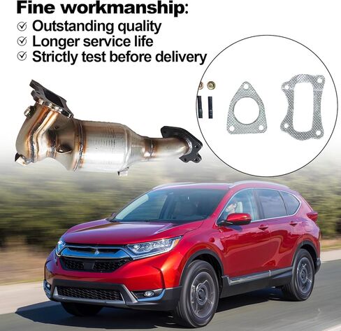 حشية مسامير المحول الحفاز 16827-2 متوافقة مع Honda Accord 2.4L 2013-2017، Honda CR-V 2.4L 2015-2019، Acura TLX 2.4L 2015-2020، 16827 81905X6J00 in Kuwait