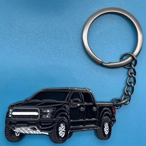 for Car Keychain for Ford F150 Accessories Metal Key Chain 3D Model Pickup Truck. in Saudi Arabia