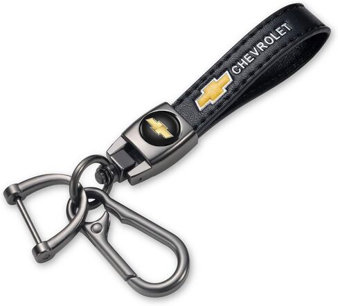 Genuine Leather Car Keychain Key Chain Compatible with Ford Mustang Men and Women Family Present Key Ring Accessories in Saudi Arabia