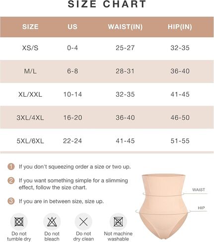 Lover-Beauty Shapewear Tummy Control Underwear for Women, High Waisted Body Shaper Girdle Panties in Kuwait