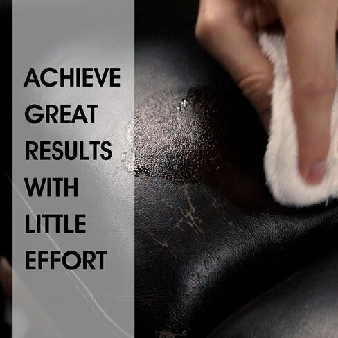 The Original Leather Recoloring Balm by Furniture Clinic - 16 Colors - Leather Repair Kit for Furniture - Restore Couches, Car Seats & More - Leather Dye for Scratched and Faded Leather (Dark Brown) in Kuwait