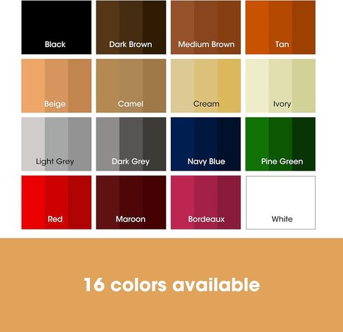The Original Leather Recoloring Balm by Furniture Clinic - 16 Colors - Leather Repair Kit for Furniture - Restore Couches, Car Seats & More - Leather Dye for Scratched and Faded Leather (Dark Brown) in Kuwait