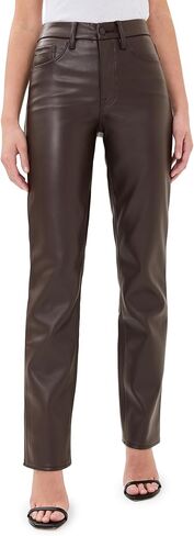 Good American Women's Better Than Leather Good Icon Pants in Saudi Arabia