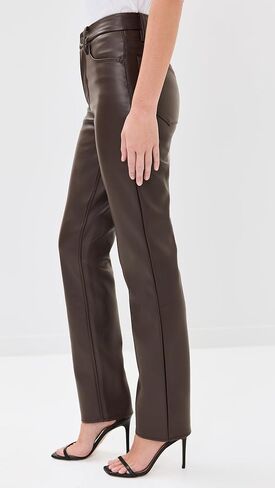 Good American Women's Better Than Leather Good Icon Pants in Saudi Arabia