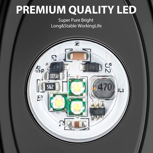 YONEDA Rock Lights for Trucks(4 Pods White) in Saudi Arabia