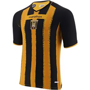 Official The Strongest Soccer Jersey Regular Fit, Black and Yellow Legit - Camiseta Original The Strongest Bolivia