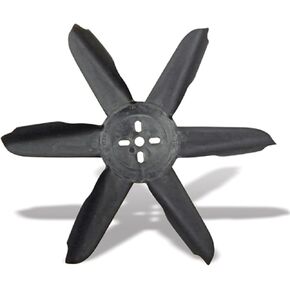 417 Black Nylon 17" Belt Driven Fan