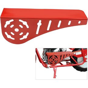 Mini Bike Chain Guard Cover Compatible with Most Mini Bikes Featuring 5-7hp Predator 196cc 212cc 201cc Honda Clone Tecumseh Briggs & Stratton Engines(Black)