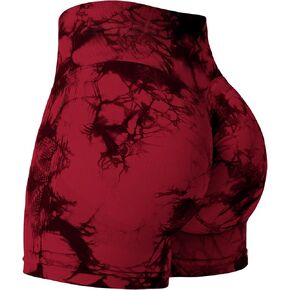 YEOREO Professional Women Workout Shorts 3.6" Scrunch Shorts Seamless High Waisted Contour Gym Yoga Biker Shorts in Kuwait