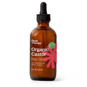Plant Therapy Castor Oil USDA Organic Cold Pressed 100% Pure Hexane Free 16 oz Conditioning & Healing, For Dry Skin, Hair Growth - Skin, Hair Care, Eyelashes