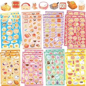 Scratch and Sniff Stickers for Kids 24 Sheets Scented Stickers Birthday Stickers Kids Rewards Classroom Supplies