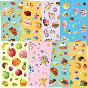 Scratch and Sniff Stickers for Kids 24 Sheets Scented Stickers Birthday Stickers Kids Rewards Classroom Supplies