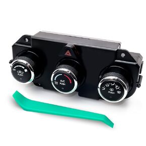 68268189AA AC Heater Climate Control Unit Heat Defrost Fit for 2013-2018 RAM 1500 2500 3500 Air Conditioning Temperature Controls Panel Module Replace# 68105021AF 68105021AC 68226600AA/AB 68236775AB